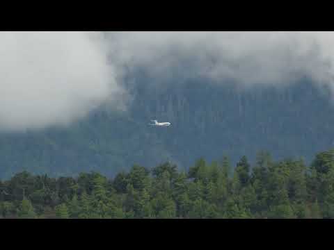 Business Jet Gulfstream G550 Landing and Departure from World's Most Challenging Paro Airport