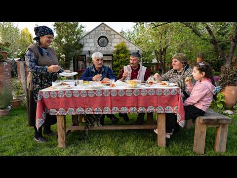 Simple Village Breakfast – Peaceful Morning in the Countryside 🌾☀️