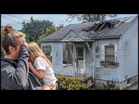 Mom Cries Seeing Her House Restored After A Big Storm