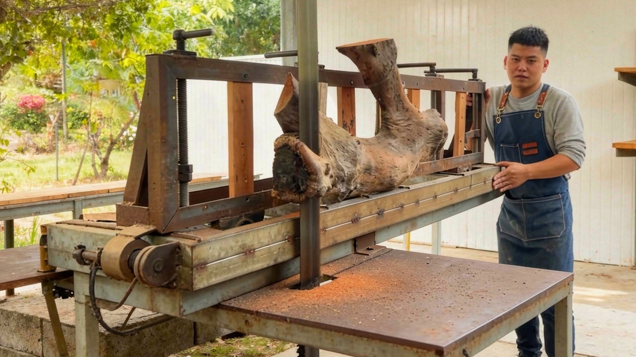 From Dead Wood to Stunning Epoxy Coffee Table | @WoodworkingInspiration4196