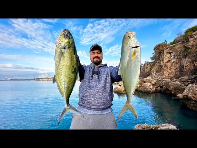 Kıyıdan Büyük Balıkların Merasını Bulduk !! / Yakala & Pişir