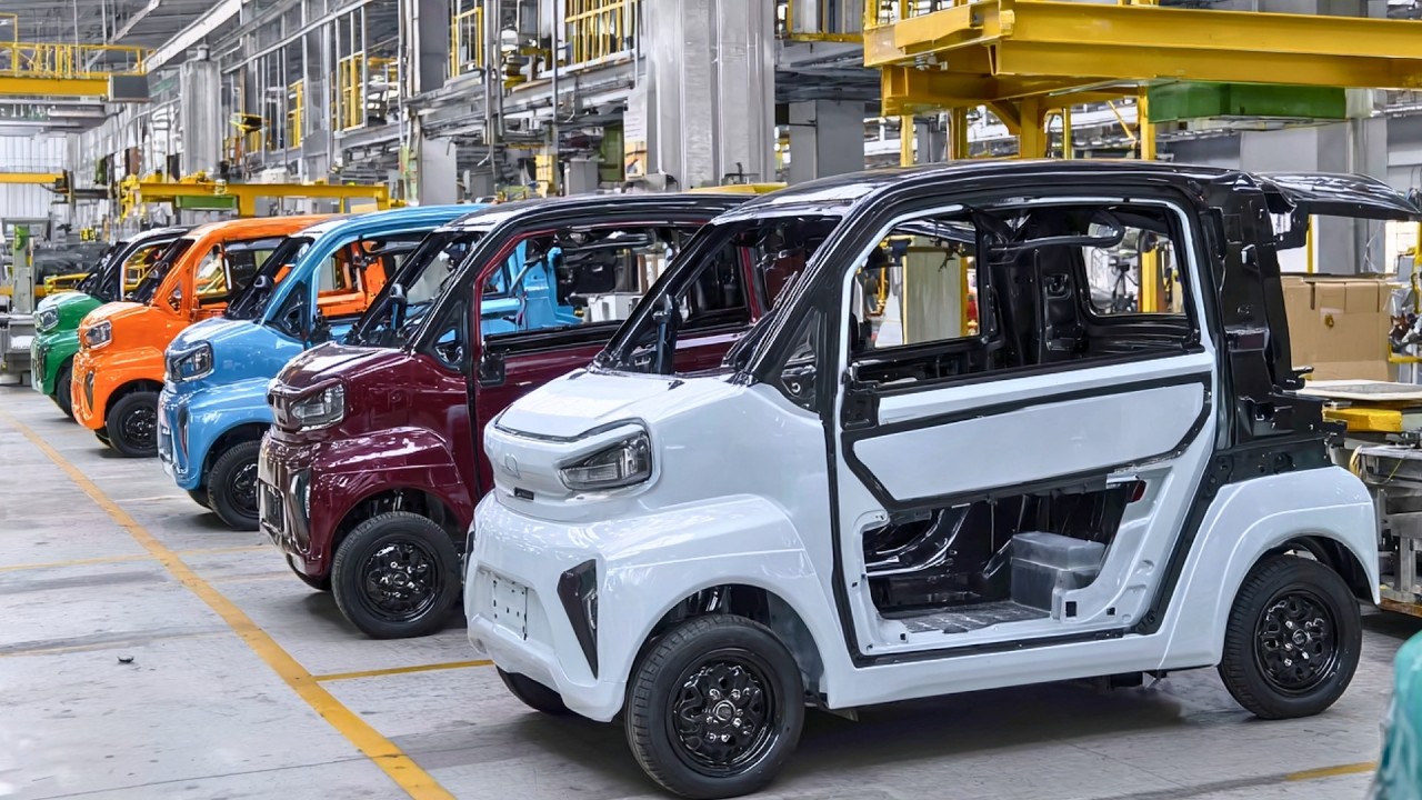 The MASSIVE Scale of Electric CAR Manufacturing | Start to Finish by @Handanxie