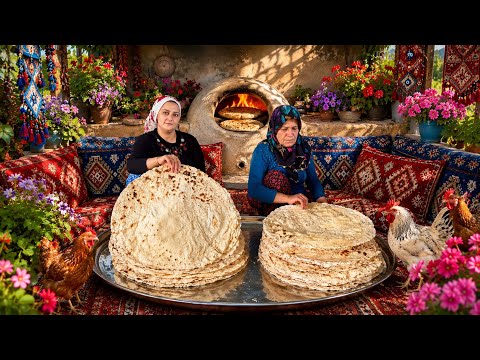 Köy Yaşamı Tandır Ekmeği Yapımı \ Belgesel Flim 4K