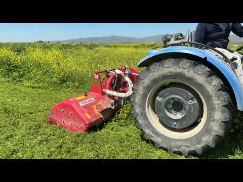 DAL PARÇALAMA MAKİNASINI OT MÜCADELESİNDE KULLANDIK