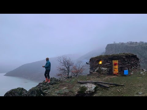 Yoğun Kar Yağışı Altında Dağ Evinde Gerçek Huzur | Snowfall Serenity in a Winter Wonderland❄️
